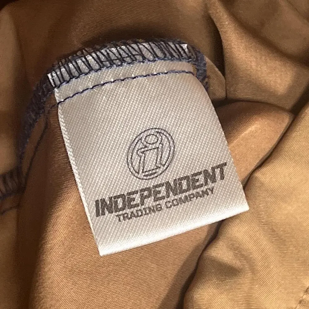 TFOX Brand Windbreaker Mens XS Tan Blue Tanner Fox Youtube Influencer Merch
